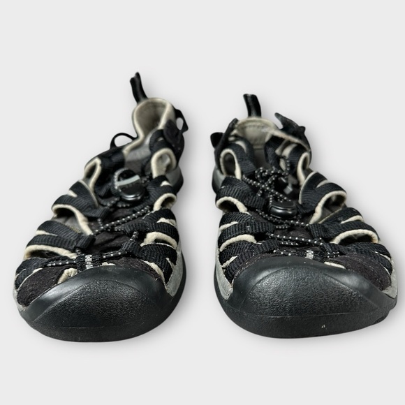 Keen Whisper Sandal Women’s Size 7 Black/Gargoyle Grey Hiking Waterproof - Picture 3 of 11